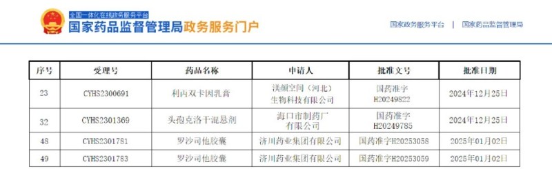 開年喜報(bào)，服務(wù)項(xiàng)目再增獲批
