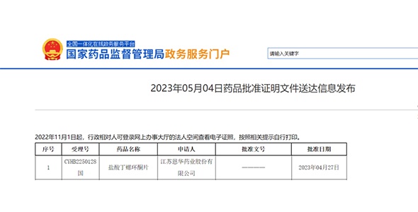 晶易動態 | 鹽酸丁螺環酮片、碘海醇注射液、氯雷他定顆粒先后過評，2個國內首家！